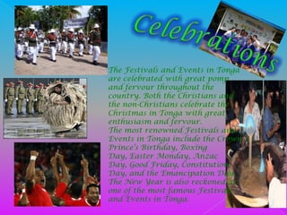 Tonga Events Culture | PPTX