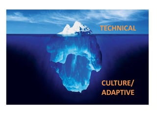 TECHNICAL
CULTURE/
ADAPTIVE
 