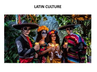 • Latin America is typically defined as those parts
of Central America, South America
and Mexico where Spanish or Portugue...