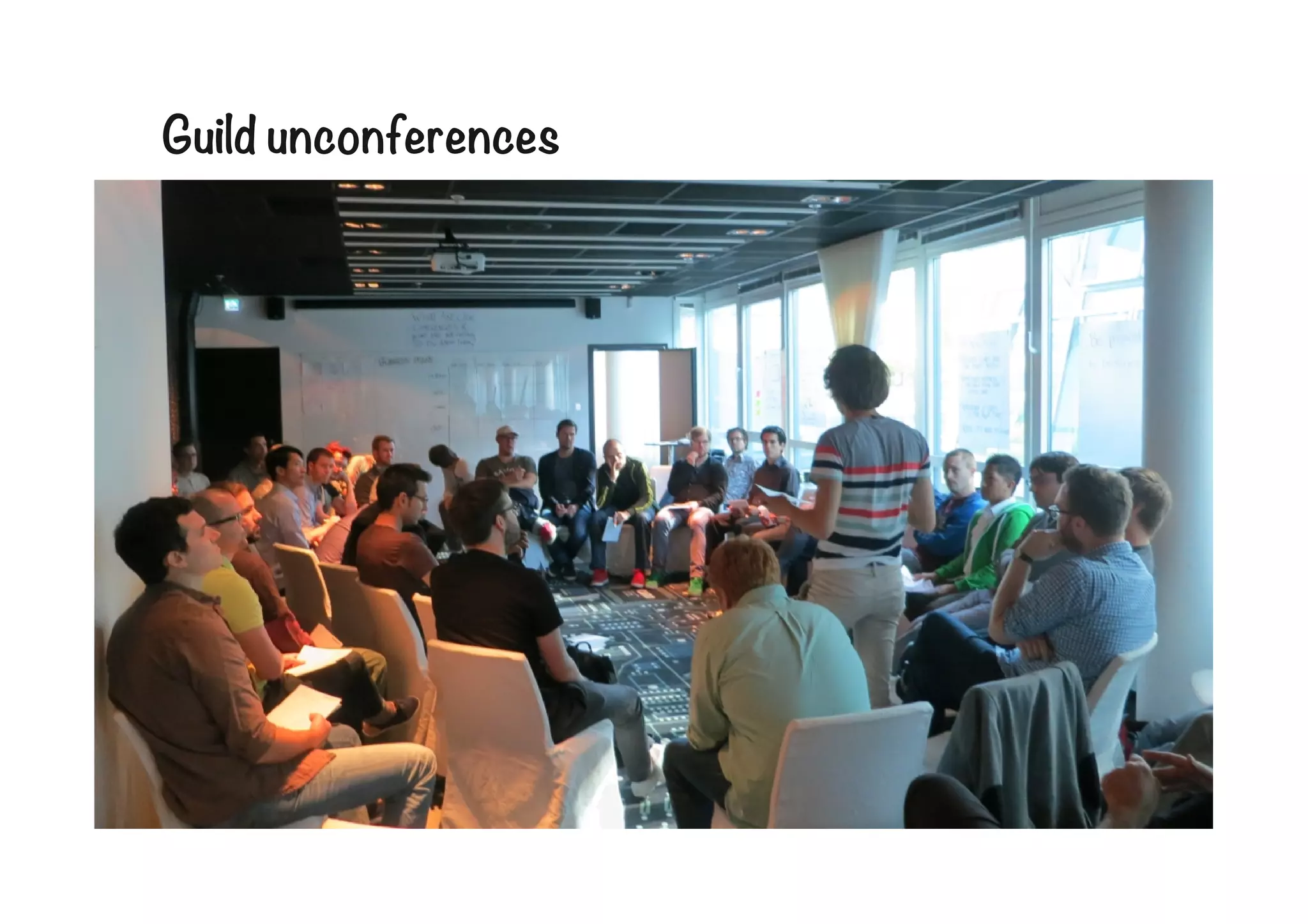 Guild unconferences

 