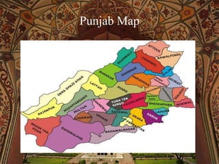 Punjab Map
 