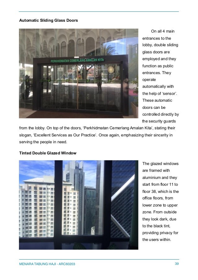 Menara Tabung Haji Case Study