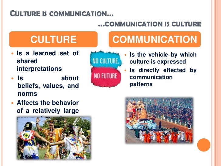 Culture And Communication