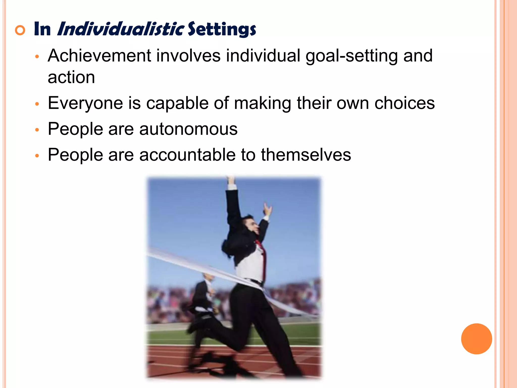 Low Context - focuses on literal meanings of words, independent of setting