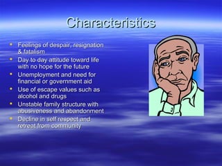 Fatalistic Escape Culture and ethnicity chpt 3 | PPT