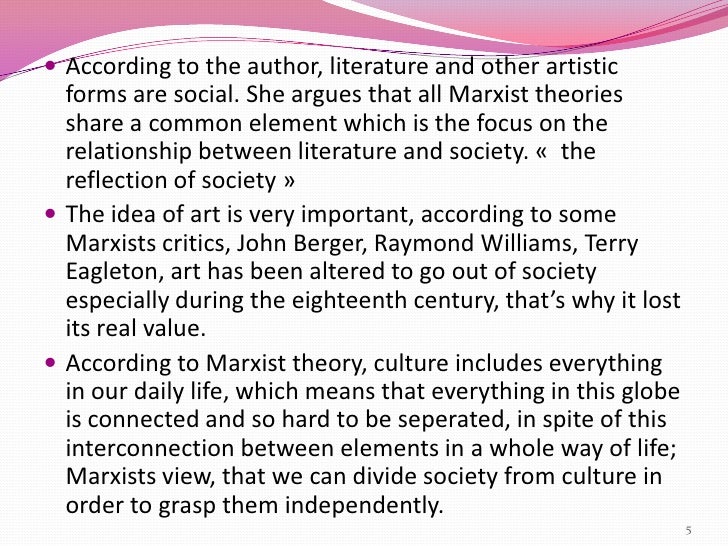 relationship between literature and society slideshare