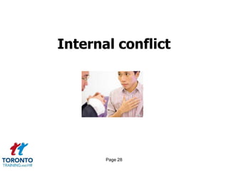 Page 28
Internal conflict
 