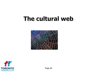 Page 36
The cultural web
 
