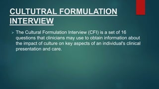Culture bound syndromes | PPTX