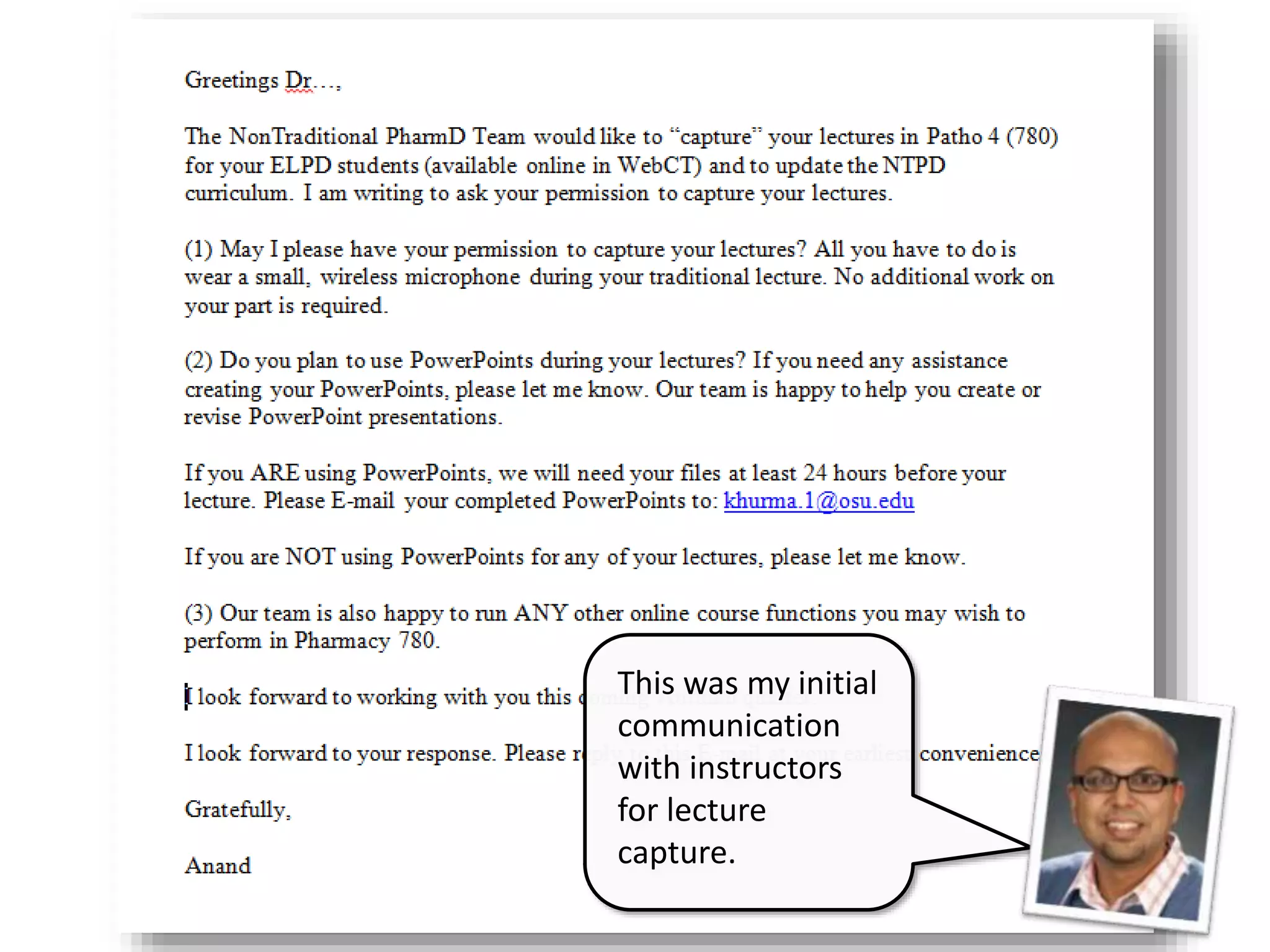 Creating a Culture of Capture (Update) | PPT