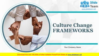 Culture Change
FRAMEWORKS
Your Company Name
 