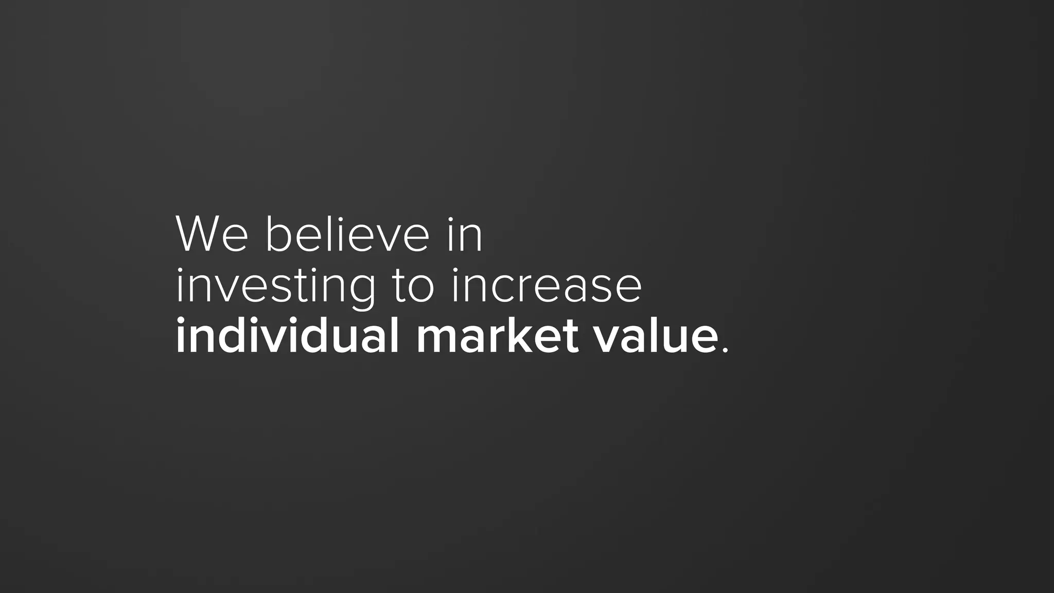 Why do we care so much
about being different?
 