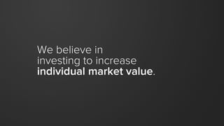 Why do we care so much
about being different?
 