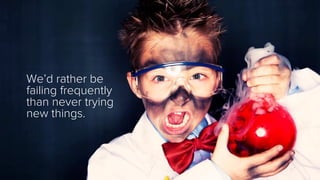 Things usually start simple…
 