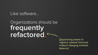 It’s important to take care of yourself.
Healthy @ HubSpot initiative:
• standing desks
• healthy snacks
• fitness room
• ...