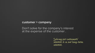 64
5 We believe our
best perk is
amazing
people.
 