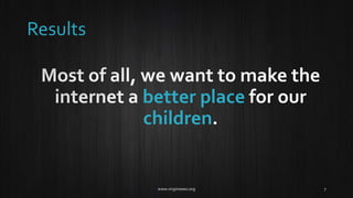 Results
better place
children
 