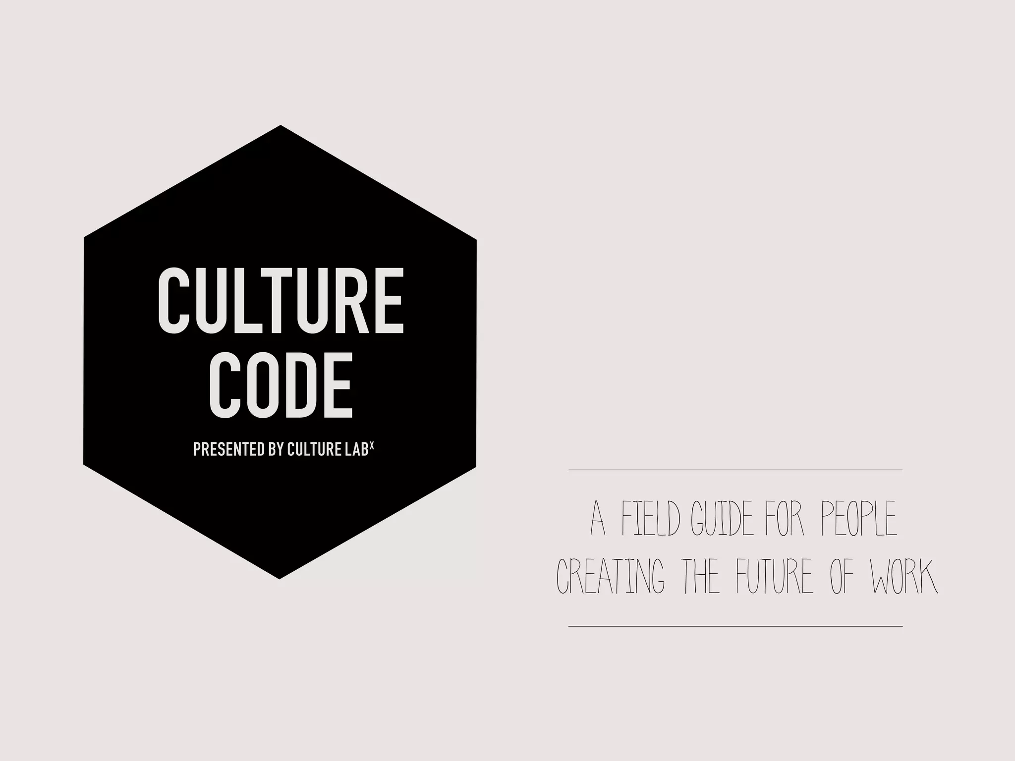 Culture Code by Culture Labx PPT
