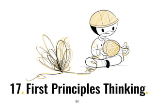 160.
17. First Principles Thinking.
 