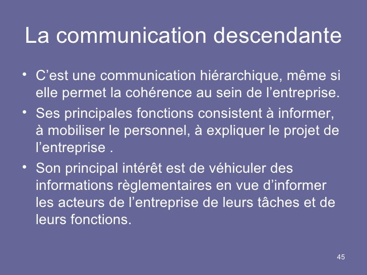 Quelle Est La Différence Entre La Communication Ascendante Et La ...