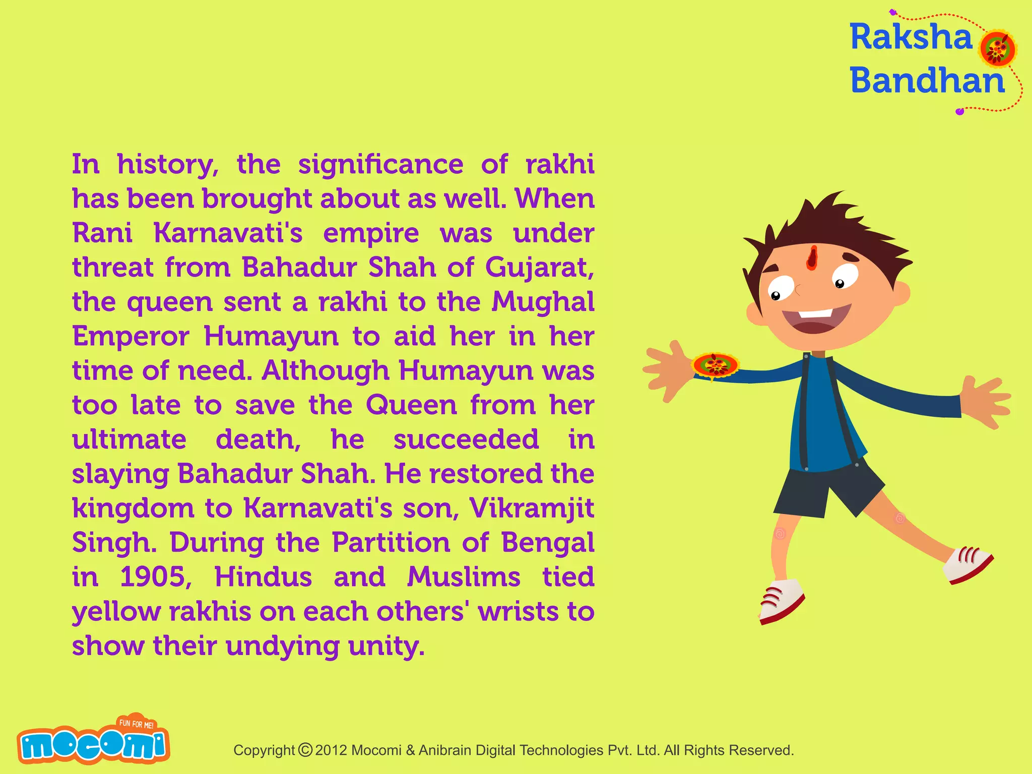 Raksha Bandhan – Festival – Mocomi.com