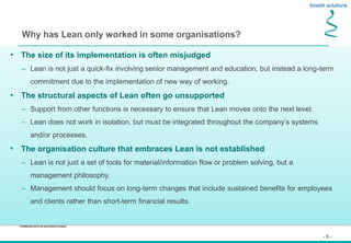 Culture for implementing_lean