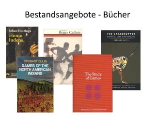 Bestandsangebote - Bücher
 