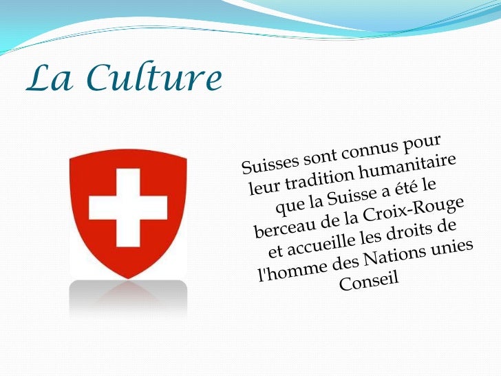 culture suisse