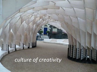 culture of creativity

 