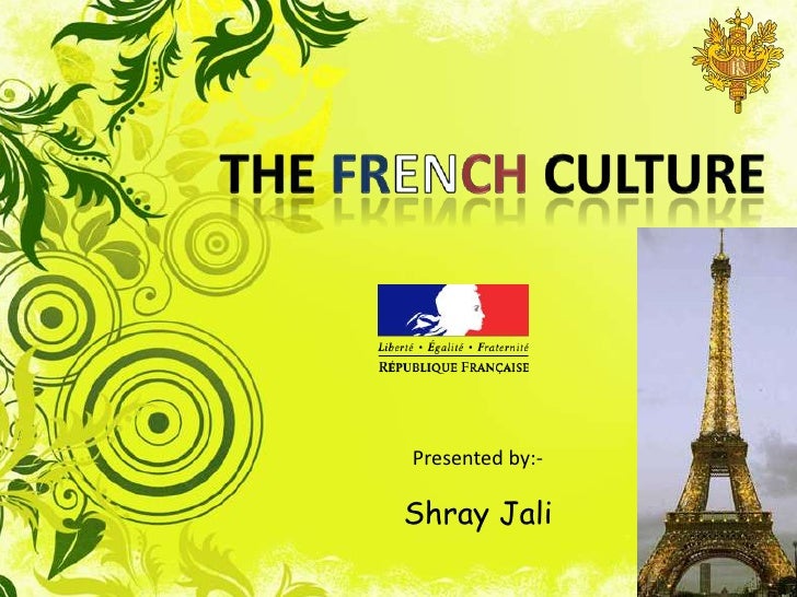 presentation on french culture