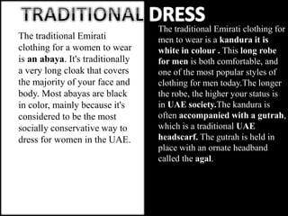 UAE Culture ppt | PPT