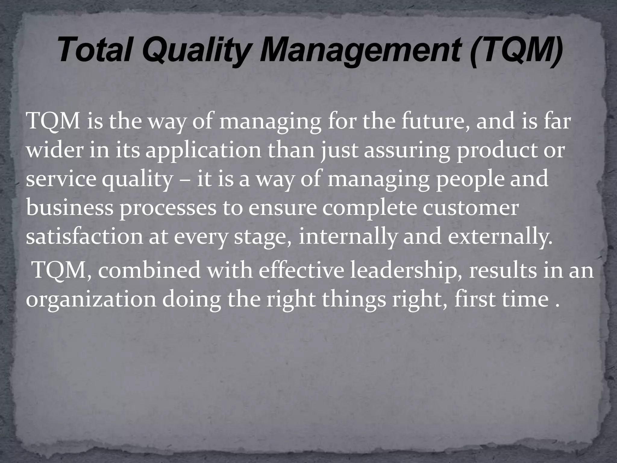  The management of the competitive weapons, such as quality, can be learned like any other skill,     and used to turn round a poor reputation, in time.