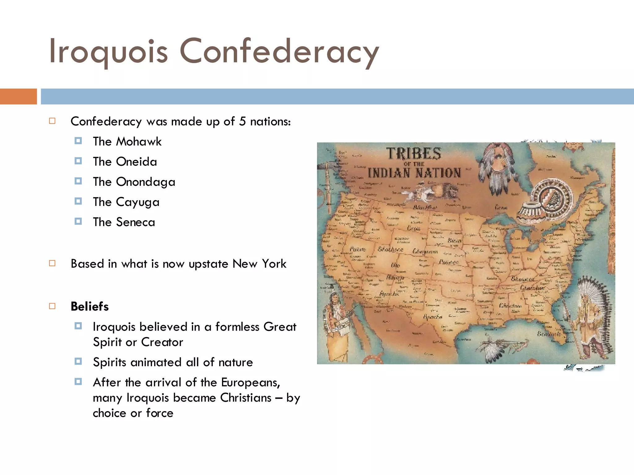 The Excerpt Suggests That The Iroquois Believed That