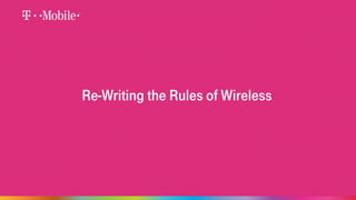 Re-Writing the Rules of Wireless 
 
