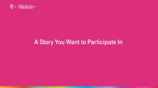 A Story You Want to Participate In 
 