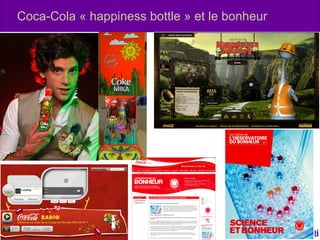 Coca-Cola « happiness bottle » et le bonheur 