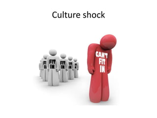 Culture shock
 