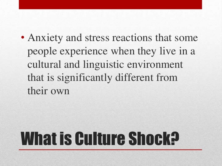 Culture Shock Reexamining The Concept And The Wcurve Model