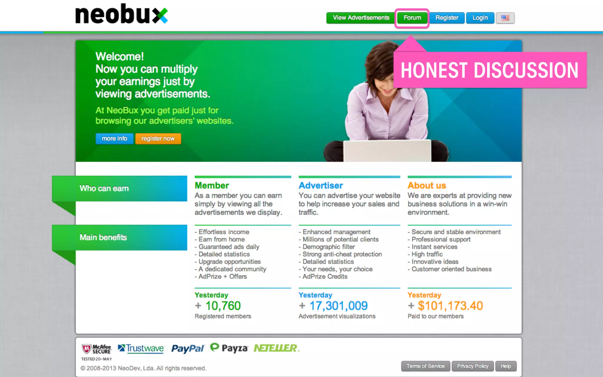 HONEST DISCUSSION	
  

All material © THE WEB PSYCHOLOGIST LTD. 2013. No unauthorised reproduction or distribution.

 