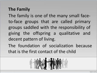 Culture, socialization and education. | PPTX