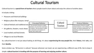 Exploring Cultural Tourism: Preserving Heritage and Promoting Local ...