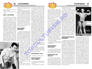 26 5 CULTURISM                                                                                                                                               CULTURISM 5 27
                          revist` difuzat` [i pe internet: www.culturism.freeservers.com                                                                           revist` difuzat` [i pe internet: www.culturism.freeservers.com

                                     cele din timpul exerci]iilor de       musculare deoarece fibrele                                                  antrenament, dar s` îl iei cu
                                     izolare [i flutur`rile se înca-       musculare se contract` egal                                                 cel pu]in o or` înainte.
venind din lapte, deci de            dreaz` aici.                          ca intensitate pe toat`                pe care o face]i : coji de ou`,         R: Pentru a cre[te în mas`
origine animal`.                        Este de asemenea posibil ca        lungimea lor. La biceps, spre          alune, miere, banane, lapte,         muscular` se recomand` cel
   R: Nu avem postere de             problema s` fie de fapt gene-         exemplu, nu po]i s` lucrezi            înghe]at` este foarte dens`          pu]in 5 mese pe zi la interval
v~nzare.                             rat` de o gre[eal` în execu]ia        doar partea de jos sau doar            caloric [i în special provenind      de 3 ore. Mesele trebuie s`
                                     unuia sau a mai multor exerci]ii      partea de sus a mu[chiului,            din carbohidra]i (glucide) [i        con]in` 30-35 g. de proteine,
IOSIF - JUD. MUREß                   pentru pectorali. Cunosc un           pentru c` acest mu[chi are             gr`simi [i mai pu]in din pro-        iar carbohidra]i mai mul]i sau




                                                                                                                                      O
                                     caz în care se avea un picior         doar dou` capete legate prin           teine, deci nu mi se pare o          mai pu]ini în func]ie de tipul
   R: Din p`cate nu precizezi        mai sub]ire pentru c` la geno-        tendoane de oase. La grupele           idee prea bun` pentru c` nu          somatic (pentru a evita îngr`-
dac` faci culturism [i dac`          flexiuni cu bara pe ceaf` se          musculare cu mai multe ca-             suntem la „sumo“.                    [area excesiv`). Gr`simile tre-




                                                                                                                                    .R
aceast` dezvoltare vizibil           înclina pu]in spre dreapta [i         pete este posibil s` lucrezi pre-        Mult mai eficiente sunt            buie reduse la minimul necesar
inegal` a pectoralilor s-a           astfel folosea cu 10-15% mai          ponderent anumite fascicole.           concentratele proteice, în           func]ion`rii optime a organis-
accentuat treptat, caz în care       mult piciorul drept. Normal c`,          La piept, despre care întrebi       sportul nostru, iar calciul, dac`    mului. Motivul împ`r]irii alimen-
de vin` poate fi antrenamen-         în acest timp, acest picior s-a       tu, po]i lucra cu preponderen-         nu consuma]i suficiente              telor la mai multe mese în loc




                                                                                                                           M
tul gre[it, ori un defect genetic,   dezvoltat mai mult. Desco-            ]` fascicolele superioare (la          lactate, este mai bine s`-l lua]i    de trei, este acela c` or-ga-
sau nu faci culturism [i aceast`     perind cauza, efectele sunt           plan înclinat ) sau pe cele infe-      de la farmacie pentru c` [ti]i       nismul absoarbe mai bine
inegalitate este clar un defect      mai u[or de înl`turat.                rioare (la plan orizontal sau de-      bine pe unde ies ou`le de            cantit`]i mai mici de m~ncare




                                                                                                                  IS
genetic. çn func]ie de cauz` se                                            clinat), datorit` particularit`-       g`in` [i nu [tiu c~t de bine         [i se asigur` un flux constant
alege cel mai potrivit remediu.      VAIDA NORBI -                         ]ilor sale în ceea ce prive[te fe-     pute]i steriliza coaja acestora      de nutrien]i de-a lungul zilei.
   Flutur`rile cu o singur` m~n`     BAIA MARE                             lul în care este ata[at de oase        pentru a evita introducerea în       Am zis minim 5 mese, iar maxi-
                                                                                                                                                                                                                         Dr a g o [
reprezint` o solu]ie în cazul în                                           prin tendoane. Astfel cap`tul          organism a bacteriilor [i            mul este probabil de 7-8 mese,




                                                                                                      R
                                                                                                                                                                                                                         P op e s c u
care nu faci culturism deoare-          R: Ini]ial musculatura se dez-     dinspre um`r al pectoralului se        g`ina]ului. Asta este de altfel o    pentru c` am citit despre
ce vor asigura probabil o dez-       volt` extrem de rapid datorit`        ata[eaz` printr-un singur ten-         formul` de acum 20 de ani,           campioni celebri care se
voltare suficient` a p`r]ii ne-      introducerii unui element nou :       don de oase, dar la cap`tul            care nu mai este folosit` de         scoal` noaptea [i beau o




                                                                                                     U
dezvoltate. çn caz c` faci cul-      antrenamentul cu greut`]i.            cel`lalt fascicolele musculare         nimeni acum pentru c` între          por]ie de concentrat proteic.
turism, problema este mai greu       Dup` ce se adapteaz` noului           se prind de cutia toracic` pe          timp ne-am mai de[teptat
                                                                                                                                                       CONSTANTIN BOGDAN -


                                                                                       LT
de rezolvat doar cu flutur`ri        stres, ea se opre[te din cre[te-      mijlocul pieptului într-o multi-       înv`]~nd [i noi de la str`ini.                                               R: Este [i normal ca la cei 37
pentru c` mu[chii (deja bine         re dac` stresul nu cre[te. Deci       tudine de puncte, ceea ce                R: Socata, dac` este vorba         BUCUREßTI                            de ani pe care îi am s` nu mai
adapta]i la efort ) r`spund mai      trebuie s` m`ri]i continuu            face posibil` aceast` relativ`         de suc [i nu de vin, este bun`                                            fiu la fel de competitiv ca la
greu la solicit`ri mici cum sunt     stresul dac` vre]i s` for]a]i         izolare a p`r]ii superioare de         ca b`utur` natural`.                    R: Este normal ca proteinele,     20-28 de ani [i este la fel de
                                             mu[chii s` creasc`.           cea inferioar`.                          R: Uneori scrisorile nu ajung      glucidele sau lipidele în exces      normal ca tinerele genera]ii s`
                                                                              U
                                             Stresul poate fi m`rit           R: Nu po]i s` m`re[ti greut`-       la destina]ie din cauza po[tei.      s` duc` la îngr`[are, deoare-        întreac` fostele staruri. Ar fi trist
   Fl or i n                                 cresc~nd greut`]ile,          ]ile la nici o grup` de mu[chi         Scriei din nou!                      ce odat` ce necesit`]ile de          - pentru culturismul rom~nesc-
   Uc e a n u                                cresc~nd num`rul de           datorit` motivelor ar`tate mai                                              moment ale organismului sunt         s` nu fie a[a pentru c` ar
                                                                      C

                                             repet`ri efectuate cu         sus.                                   POTOP MARIUS -                       satisf`cute el va depozita ce        însemna c` sportul nostru nu
                                             aceea[i greutate sau             R: çndrept`rile cu bara pen-        CONSTAN¥A                            este în plus sub form` de            progreseaz`. Oricum, dup` 21
                                             mic[or~nd timpul dintre       tru erectori (lombari) [i ridic`rile                                        rezerve pentru cazul în care nu      de ani de carier` competi-
                                                              P


                                             serii f`r` a mic[ora          de umeri pentru trapez merg               R: Nu putem publica articolul     vor exista suficiente alimente în    ]ional`, de[i m` declar mul-
                                             greut`]ile sau num`rul        bine la sf~r[itul antrena-             trimis de dumneavoastr` pen-         viitor. Acest „sistem de lucru“      ]umit de rezultate (at~tea c~te
                                              O



                                             de serii ori repet`ri.        mentului de picioare.                  tru c` putem fi da]i în judeca-      al corpului a fost ideal de-a        au fost în condi]iile date de
                                             Evident c` alimenta]ia [i                                            t`, potrivit drepturilor de autor.   lungul existen]ei speciei umane      epoca în care am tr`it), înc`
                                             odihna devin din ce în        POP CRISTIAN - CLUJ                                                         [i l-a ajutat s` supravie]uiasc`,    nu am pus „m`nu[ile în cui“ [i
                                             T




                                             ce mai importante, pe                                                BåRBULESCU ION -                     pentru c`, s` nu uit`m c`,           înc` mai c~[tig concursuri (5
                                             m`sur` ce stresul este          R: Mul]umesc pentru urare.           JUD. OLT                             abia în ultimii 50-100 de ani        anul trecut) în fa]a unor sportivi
                                             mai mare [i insuficien]a                                                                                  hrana nu mai reprezint` o            cu aproape 20 de ani mai
                                             lor v` va împiedica s`        PASCU VASILICå -                         R: Produsul ENERGOCARB- R          problem` deosebit` pentru            tineri. Pe de alt` parte îns`, am
                                             v` reface]i complet [i în     JUD. IALOMI¥A                          este bun imediat dup` antre-         specia noastr`. G~ndi]i-v` c`        mari îndoieli c` unii dintre tinerii
                                             consecin]`, v` va                                                    nament, dar ar trebui s` con-        pe vremea c~nd oamenii               ce se afirm` azi vor mai fi în
                                             împiedica s` m`ri]i             R: Pauza între serii este prea       sumi [i ceva proteine. Ameste-       tr`iau în pe[teri [i reu[eau s`      competi]ii [i peste 10 ani (din
                                             stresul.                      mare. çncearc` s` o reduci la          c`-l cu lapte sau iaurt dac` nu      prind` ceva v~nat, doar din          cauza steroizilor anabolizan]i),
                                             R: Nu po]i s` lucrezi doar    1-2 minute.                            ai un concentrat proteic. Este       c~nd în c~nd, acest meca-            pe c~nd eu voi fi cu siguran]`.
                                             p`r]i din fascicolele           R: Compozi]ia de alimente            bun de asemenea [i înainte de        nism a fost crucial.
 