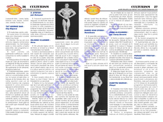 26 5 CULTURISM                                                                                                                                                  CULTURISM 5 27
                        revist` difuzat` [i pe internet                                                                                                             revist` difuzat` [i pe internet: www.culturism.freeservers.com

                                     C. ßTEFAN -                                                                                                          Nu am în]eles de ce crezi c`       stimulul aplicat musculaturii.
                                     jud. Boto[ani                                                                                                     unii au prea mult noroc ([i aici      Stimulul este reprezentat de
                                                                                                                                                       îi men]ionezi pe Orian, Buruia-       antrenament. Cea mai sigur`
consuma]i zilnic : carne, lapte,        R: Folosind suplimente v`                                                 d~ndu-i acest timp de reface-        n`, Uceanu, Bebe[elea, Ardel)         metod` este m`rirea greu-
br~nz`, ou`, fasole, cartofi,        asigura]i c` eforturile depuse                                               re, este logic c` progresul nu       [i c` tu trebuie s` a[tep]i un        t`]ilor cu care se efectueaz`
orez, cereale, fructe, etc.          la antrenamente nu vor sec`-                                                 mai poate avea loc pentru c`         noroc.                                exerci]iile sau a num`rului de
                                     tui rezervele organismului p~n`                                              numai un organism complet re-           Nu te-ai g~ndit c` cei men-        repet`ri      efectuate       cu
TAT GEORGE DAN -                     la limita la care cre[terea în                                               f`cut poate fi „împins înainte“.     ]iona]i de tine [i-au f`cut noro-     greut`]ile folosite.




                                                                                                                                      O
Cluj Napoca                          în`l]ime începe s` fie afectat`                                                                                   cul singuri prin munc` [i talent?        M`rirea volumului antrena-
                                     de lipsa nutrien]ilor necesari.                                              BABEß IOAN OVIDIU -                                                        mentului poate duce la supra-
   R: ç]i mul]umesc pentru ur`ri.    Sugestiile mele ar fi identice cu                                            Hunedoara                            CENA ALEXANDRU -                      antrenament, deci nu este o




                                                                                                                                    .R
   çmi pare bine c` sfaturile        cele date cititorului anterior                                                                                    jud. Cara[-Severin                    idee bun`, de[i într-o prim`
date prin intermediul acestei        dumneavoastr`.                                                                  R: ßi exerci]iile pentru abdo-                                          faz` are efect.
                                                                              R o b e rt I a n i c i
rubrici ]i-au folosit.                                                                                            men trebuie s` fie din ce în ce         R: Pentru a ob]ine o legitima-        R: Nu facem programe de
   R: Aten]ie ! Nu eu am scris       RILINSKI VLADIMIR -                                                          mai grele ca la orice grup`          ]ie de sportiv, trebuie s` faci o     antrenament individualizate.




                                                                                                                           M
articolul despre antrenarea          Deva                                  superioare celor de p~n`               muscular`, a[a c` logic c` la        cerere c`tre FRCF înso]it` de 2          R: Suplimentele pe care le
abdominalilor. Au fost folosite                                            acum. Nu le asiguri, nu ai cum         un moment dat trebuie s`             poze, cum c` dore[ti s` fii           folosi]i acum sunt potrivite (cu
poze cu mine pentru a ilustra           R: Din p`cate faptul c` mi-        s` progresezi.                         utiliza]i îngreuieri la aceste       legitimat la clubul X. Desigur        condi]ia s` lua]i 2-4 por]ii din




                                                                                                                  IS
exerci]iile, dar programul a-        a]i trimis un e-mail nu a f`cut          Spre exemplu, eu consum             exerci]ii. La fel ca la orice gru-   clubul X trebuie s` fie de a-         fiecare, zilnic). Eu v-a[ sugera
cela nu-mi apar]ine.                 comunicarea mai rapid`.               acum de 2 ori mai mult` pro-           p` muscular`, eu nu v`d sen-         cord [i s` pl`teasc` taxele res-      s` lua]i [i creatin`, dac` v`
   R:      Sunt    convins     c`       E-mail-ul dumneavoastr` a          tein` concentrat` sub form`            sul efectu`rii a mai mult de 12      pective (sub 100.000 lei).            permite]i.
suplimente nutritive pe care le      fost copiat din computer, pus         de pudr` (iau 4 por]ii zilnic),        repet`ri pe serie. Reduce]i             R: Creatina nu con]ine altce-




                                                                                                        R
consumi î[i vor ar`ta roadele în     într-un plic, b`gat între celelal-    fa]` de acum 4 ani. E singura          deci de la 100 de repet`ri pe        va dec~t creatin`. Ea î[i înde-       PARASCHIV TRISTAN -
cur~nd.                              te care vin cu po[ta, adus mie        posibilitate de a rezista onora-       serie, la maxim 12 folosind ca       pline[te func]iile chiar dac` nu      Foc[ani
   R: Presupun~nd c` la fiecare      în acea gr`mad` [i eu am dat          bil în concursuri în fa]a tinerilor,   îngreuiere o ganter` sau un          consumi suficiente proteine.




                                                                                                       U
mas` pe care a]i enumerat-o          peste el atunci c~nd i-a venit        care dup` ce au cu 15 ani mai          disc.                                   çntrebarea este dac` merit`           Dumneavoastr` scrie]i c`
v` asigura]i 30-35g de proteine      r~ndul. Oricum este primul e-         pu]in ca mine se mai [i dopea-            Sper ca data viitoare s` fii      s` dai banii pe creatin` [i nu        a]i descoperit o concep]ie de




                                                                                        LT
(pentru c` nu preciza]i asta)        mail primit vreodat` de mine          z` (unii dintre ei). Noroc c` am       mai scurt [i s` scrii ceva mai       pe concentrate proteice,              antrenament care cores-
din suplimente ori din alimente,     de la cititorii rubricii, a[a c` mi   mai multe cuno[tin]e despre            cite].                               dac` nu ai suficiente proteine        punde în sf~r[it cerin]elor unui
programul este bun.                  s-a p`rut special pentru c`           antrenament [i alimenta]ie                                                  în alimenta]ie. Eu zic c` nu.         ectomorf [i c` în loc s`
   R: Polivitaminizantele, polimi-   indic` începutul noii ere a           dec~t ei, lucru foarte impor-                                                  R: R`spunsul legat de zona-        public`m programe ale
neralizantele, aminoacizii, cre-     informaticii [i pentru rubrica        tant în culturism, altfel, în con-                                          lele de la Timi[oara nu va fi pu-     campionilor care nu se
                                                                             U
atina [i concentratele protei-       aceasta.                              di]iile date, nu a[ fi avut [anse.                                          blicat în timp util. Oricum, spor-    potrivesc pentru cei circa 70%
ce, nu numai c` este bine, ci           R: Anul acesta c~nd vin la            R: çn esen]` programele de                                               tivii men]iona]i, nu au f`cut nici    (zice]i dumneavoastr`) dintre
trebuie s` fie folosite zilnic de    Deva, nu mai fi timid ! Vino [i       antrenament sunt bune at~ta                                                 o demonstra]ie din c~te [tiu eu.      practican]ii culturismului din
                                                                     C

c`tre sportivii care vor s`          întreab` tot ce vrei s` [tii.         timp c~t pute]i s` efectua]i :                                                                                    Rom~nia, care sunt ectomorfi,
ob]in` maximul de cre[tere              R: Faptul c` nu mai progre-        ori un num`r de repet`ri mai                                                DUMITRU MARIUS -                      ar fi în folosul lor s` public`m
posibil` în urma eforturilor         sezi de 6 luni este semnalul c`       mare la urm`torul antrena-                                                  Pite[ti                               programul dumneavoastr`.
                                                             P


depuse la antrenamente.              ceva trebuie îmbun`t`]it în           ment, cu aceea[i greutate, ori                                                                                    Dac` programul pe care îl
   R: Sauna, ca tehnic` de re-       programul t`u. Identific` cau-        acela[i num`r de repet`ri cu o                                                R: Folosirea mai multor tipuri      folosi]i este a[a de bun, ar
                                                O



cuperare fizic` în urma efortu-      za stagn`rii : alimenta]ia, odih-     greutate mai mare, într-un                                                  de produse (aminoacizi, con-          trebui ca într-un viitor relativ a-
rilor, este benefic` dac` v`         na sau antrenamentul ? Ori            interval de timp identic.                                                   centrate proteice, concentra-         propiat s` c~[tiga]i ceva con-
limita]i la 2 [edin]e pe s`pt`-      poate c` toate trei [i co-               C~nd nu mai pute]i s` cre[-                                              te cu carbohidra]i etc.) în ace-      cursuri [i deci s` deveni]i [i
                                               T




m~n`, preferabil dup` antre-         recteaz` gre[eala sau lipsurile.      te]i num`rul de repet`ri sau                                                ea[i zi va da rezultate mai           dumneavoastr` campion (ni-
namente, seara, nu diminea]a,           Aten]ie, faptul c` un tip de       gruet`]ile, este cazul ori s` re-                                           bune dec~t efectul lor c~nd           velul competitiv nu este la noi
chiar dac` ar fi 6-8 ore p~n`        program de antrenament,               duce]i num`rul de serii pentru                                              sunt luate individual în zile         a[a de ridicat înc~t numai cei
la antrenament. Ave]i grij` s`       alimenta]ie sau odihn` au fost        grupa respectiv`, ori s` m`ri]i                                             diferite. Exist` un fenomen           bine dota]i genetic pot c~[ti-
be]i mult` ap` mineral` dup`         bune p~n` acum din moment             pauza dintre 2 antrenamente                                                 numit sinergie, în care efectele      ga, deci nu este o scuz`).
saun`.                               ce te-au adus la stadiul actual,      pentru aceea[i grup`, deoare-                                               cumulate ale suplimentelor               Odat` devenit campion, re-
   R: Sigur c` este mai bine s`      nu înseamn` c` sunt bune [i în        ce, pe m`sur` ce progresa]i,                                                sunt mai mari dec~t suma              vistele v` vor publica teoriile,
îndulci]i ceaiul cu zaharin`.        continuare. Pentru a ajunge la        depune]i un efort mai mare [i                                Da n i e l     efectelor lor individuale.            pentru c` au fost probate „
C~te pastile folosi]i este treaba    un stadiu superior de dezvol-         deci corpul are nevoie de mai                              N e g oi ] `       R: Pentru a progresa,               pe c~mpul de lupt`“ [i au dat
dumneavoastr`.                       tare, trebuie s` asiguri condi]ii     mult timp pentru refacere. Ne-                                              trebuie s` m`ri]i progresiv           rezultate. P~n` atunci... s
 