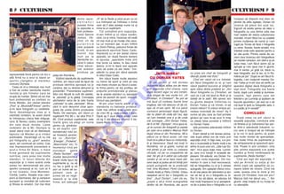 8  CULTURISM                                                                                                                                                                                                  CULTURISM  9
                                                              dintre repre-      „R“ de la Redis [i pn` acum nu mi                                                                                            ncepea s` dispar` mai ales c`,
                                                              zentan]ii          s-a ntmplat s` ntlnesc o firm`                                                                                            plictisit de atta agita]ie, Dorian tot
                                                              acestei firme      care s` fi ales acela[i nume ca [i                                                                                            ncerca s` plece din acel loc.
                                                              la expozi]ie a     mine la un supliment.                                                                                                         |ngrozit c` exista [ansa s` ratez o
                                                              fost profesio-        Tot colindnd prin expozi]ie,                                                                                              fotografie cu una dintre cele mai
                                                              nistul Dennis      m-am ntlnit [i cu c]iva romåni,                                                                                            mari vedete din istoria culturismului
                                                              James. V`-         care, ca [i mine, ncercau s` vad`                                                                                            mondial, mi-am f`cut loc cu coatele




                                                                                                                                                O
                                                              znd ct de        ct mai mult [i s` nve]e cte ceva.                                                                                          printre mul]imea de nem]i [i l-am
                                                              puternic`          La un moment dat, m-am ntlnit                                                                                               rugat pe Ya-tes s` fac` o fotografie
                                                              este aceast`       cu Dorin Petru[, patronul firmei de                                                                                           cu mine. Acesta, foarte amabil, m-a




                                                                                                                                              .R
                                                              firm`, m-am        aparatur` sportiv` Daso Cado.                                                                                                 ntrebat unde este aparatul pentru a
                                                              nvrtit mai       |mpreun` cu el am testat cteva                                                                                               se uita acolo. Printre zecile de oa-
                                                              mult pe la         aparate, iar dup` fiecare testare                                                                                             meni care ncercau s`-l fotografieze
                                                              standurile lor,    el spunea: „aparatele mele snt                                                                                               pe marele campion, am z`rit-o [i pe




                                                                                                                                   M
                                                              lund n calcul    mai bune ca astea, le dau clas`                     D or i an Y a t e s [ i
                                                                                                                                                                                                               so]ia mea, i-am f`cut semn s` se
  S t an d c u h a i n e sp o r t                             chiar aduce-       `stora, zi-mi tu dac` vezi aparate                  C r i st i a n D u l g h er u
                                                                                                                                                                                                               apropie [i i-am spus mai n glum`,
                                                              rea acestor        care s` arate ca ale mele.“ |ntr-                                                                                             mai n serios „ai grij` c`, dac` nu
                                                              produse pe         adev`r nu prea am v`zut aparate




                                                                                                                        IS
                                                                                                                             „|NT|LNIREA“                            nu prea am chef de fotografii [i          iese fotografia, aici te las, vii n Ro-
reprezentat` firm` pentru c` nici o     pia]a din Romånia.                       n stilul Daso Cado.                                                                discu]ii, poate mai trziu“.              månia pe jos“. Dup` ce am f`cut fo-
alt` firm` nu a avut la stand un           Vizitnd standurile de suplimente        Am v`zut foarte multe standuri         CU DORIAN YATES                              Cnd am v`zut c` s-a ntristat,        tografia, i-am mul]umit marelui Do-
sportiv c[tig`tor al mareleui          nutritive, am v`zut sute de tipuri de    cu haine de sport [i cred c` cea           Eram obosit [i m` dureau                 am f`cut fotografia cu el, [i l-am        rian Yates [i m-am dus s` verific pe
concurs Olympia.                        produse identice aproape ca [i           mai mare vnzare au f`cut-o aces-




                                                                                                              R
                                                                                                                        picioarele dup` attea ore de mers           v`zut ]op`ind bucuros [i strignd         aparatul digital dac` fotografia a
   Ceea ce m-a interesat mai mult       con]inut, dar cu diverse denumiri [i     te firme pentru c` to]i profitau de
a fost s` vizitez standurile marilor                                                                                    prin expozi]ie cnd cineva, care             spre c]iva dintre prietenii lui: „Am     ie[it bine. Fotografia era foarte
                                        prezent`ri. Prezentarea suplimen-        pre]urile promo]ionale [i plecau       dup` accent sigur nu era romån,              f`cut fotografie cu Christian, s`         bun`, dup` cum vede]i [i dumnea-
reviste [i ale firmelor care se         telor era f`cut` la cutii din plastic,   de la aceste standuri cu saco[ele




                                                                                                             U
ocup` de nutri]ie. {tiind c` cei mai                                                                                    m-a strigat de mai multe ori; „Hi            vezi ce o s` m` laud la Ruhl [i la        voastr`, fapt pentru care am
                                        la „s`cule]i“ [i la g`le]i. Concep]ia    pline de pantofi de sport, maiouri,    Christian, hi Christian!“. Nu pot s`
buni profesioni[ti au contract cu                                                                                                                                    b`ie]ii de la sal`“. M` opresc aici       felicitat-o pe Lumini]a [i ]op`iam de
                                        etichetelor varia de la cele foarte      tricouri sau pantaloni.                m` laud c` vorbesc foarte bine
firma Weider, am c`utat standul                                                                                                                                      cu gluma despre ntlnirea cu             bucurie spunndu-i „s` vezi ce o s`
                                        „colorate“ la cele „serioase“. Mi-au        M-am uitat foarte atent [i la




                                                                                            LT
„Flex“ [i „Muscle&Fitness“ pentru                                                                                       engleza, dar m` descurc ct de ct,          Dorian Yates [i v` ntreb; m-a]i          m` laud n ]ar` cu fotografia asta, o
                                        s`rit n ochi denumiri chiar apro-       standurile cu batoane proteice.
a-mi face fotografii cu vedetele.                                                                                       a[a c` m-am oprit. Mi s-a p`rut              crezut nebun? A crezut cineva po-         s-o public [i n revist`!“
                                        piate de unele dintre produsele          Cele mai ieftine erau unele mici
Spre dezam`girea mea [i a                                                                                               cunoscut personajul dup` figur`,             vestea inventat` de mine? A[ fi
                                        Redis. De exemplu, am v`zut un           de vreo 40 g, care costau 1 euro.
                                                                                                                        dar nu [tiam de unde s`-l iau, a[a           curios s` [tiu care au fost primele
                                                                                                                                                                                                                        CONCLUZII
celorlal]i vizitatori, la acest stand   supliment Pro 85 +, iar altul Prot F     Dac` a[ fi avut stand acolo, cred
te ntmpinau cteva fete dr`gu]e,                                                                                      c` l-am ntrebat cine e [i de unde           gnduri pe care le-a]i avut n timp          Dup` ceea ce am v`zut la
                                        85. Cnd produci suplimente, este        c` a[ fi dat lovitura vnznd 3 ba-
                                                                                                                        m` cunoa[te. „Snt Dorian Yates,                                                       aceast` expozi]ie, concluzia este
care ]i f`ceau cadou exemplare
din cele dou` reviste. Lipsa
                                        foarte greu s` alegi un nume
                                                                                   U
                                                                                 toane Redis la 1 euro.
                                                                                                                        de 6 ori Mr. Olympia“, mi-a spus el,
                                                                                                                                                                     ce citea]i falsa poveste a ntlnirii
                                                                                                                                                                     cu Dorian Yates.                          c` fitness-ul [i culturismul fac par-
                                        pentru c`, gndindu-
vedetelor de la Mr. Olympia la                                                                                          „[i te cunosc din fotografii [i caseta          Iat` povestea adev`ratei ntlniri     te dintr-o adev`rat` industrie, lu-
                                        te s` explici con-
                                                                                                                        pe care mi-a ar`tat-o Marcus Ruhl            cu Dorian:                                cru care a nceput s` se ntmple
                                                                           C
acest stand cred c` se datoreaz`        sumatorului rolul lor,
faptului c` Weider [i-a vndut          se ncearc` asocier-                                                            dup` show-ul din Romånia. Mi-a                  Eram obosit [i m` dureau picioa-       [i la noi n ]ar` pentru c` avem
publica]iile. Dezam`git c` nu m`        ea cu „Nutri]ie“,                                                               pl`cut ce ai f`cut acolo, cel mai            rele dup` attea ore de mers prin         mai multe reviste de specialitate,
                                                                   P

pot fotografia cu „greii“ acestui       „Energie“, „Proteine“,                                                          mult mi-a pl`cut faza cu motocicli[-         expozi]ie cnd, n fa]a mea, s-a pro-     mai multe firme de suplimente [i
sport, am continuat s` vizitez. Cea     „Masivitate“ etc. |n                                                            tii [i Hammerul. Dac` m` invi]i n           dus o busculad` [i foarte mul]i s-au      de echipamente [i aparatur` spor-
mai impresionant` prezentare a          momentul cnd am                                                                Romånia, vin [i gratis, numai s`             strns n jurul unui om. „Uite-l pe Do-   tiv`. Poate n anii urm`tori, cine
                                                         O


avut-o firma All Stars, o mare          conceput         gama                                                           m` plimbi [i pe mine cu coloana              rian“, mi-a spus so]ia mea, Lumini-       [tie, printre expozan]i s-ar putea
firm` german` de suplimente             „Redis Nutri]ie“, am                                                            oficial`, ca pe un pre[edinte de             ]a, care m-a nso]it n aceast` de-       num`ra [i firma romåneasc` de
nutritive, care avea mai multe          studiat denumirile a                                                            stat. S` [tii c` i admir pe culturi[tii     plasare. |ntr-adev`r, era Dorian Ya-      suplimente „Redis Nutri]ie“.
                                                 T



standuri, n locuri diferite din        foarte multe tipuri de                                                          romåni [i c` mi-ar face mare pl`-            tes care vizita expozi]ia. Din mo-           Cnd am ie[it din expozi]ie, l
expozi]ie [i o mare scen` unde          suplimente [i, ca s`                                                            cere dac` ai putea s`-mi trimi]i prin        mentul n care a fost recunoscut,         v`d pe Arnold cu so]ia [i doi
aveau loc demonstra]ii ale unor         nu fac o gaf` [i s`                                                             po[t` autografe de la prefera]ii             to]i se fotografiau cu el [i i cereau    dintre copiii s`i a[teptnd s` cu-
sportivi cunoscu]i ai lor, cum ar fi    pun un nume de su-                                                              mei: Irina Muntean, Florin Uceanu,           autografe. Am a[teptat cteva minu-       mpere bilete de intrare. Cnd m`
la noi Uceanu, Irina Muntean,           pliment care ar                                                                 Vasile Ardel [i Petru Ciorb`. Vreau          te s` mai plece din admiratori [i s`-i    vede, acesta vine la mine [i mi
Ciorb`, Leahu. Ace[tia erau cam-                                                       D or i n P e t r u [
                                        putea s` se reg`-                                                               neap`rat s`-mi fac o fotografie cu           cer s` fac [i eu o fotografie cu el.      spune „Hi Christian, how are you?
pioni ai Germaniei, dar [i campioni                                                    t e st  n d a p a r at e .
                                        seasc` [i la alte                                                               tine“. „Auzi Dorian“, i-am zis eu,           Dar n loc s` plece, se adunau tot        Marcus told me about you...“. Am
europeni [i mondiali de culturism       firme, am ad`ugat                                                               „poate o s`-]i trimit autografele            mai mul]i mprejurul lui [i perspecti-    glumit, sta]i lini[ti]i c` nu ncep iar
[i fitness la amatori. Cel mai titrat                                                                                   idolilor t`i din Romånia, dar acum           va de a putea face o fotografie cu el     cu abera]iile.
 