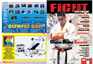 O
                                       .R
                                   M
                                   IS
                                   R
                                  U
                              LT
                              U
                              C
                          P

     Aparatur` de
                          O


 culturism [i fitness.
      Magazin de
     prezentare n
                          T



  Bucure[ti pe calea
Mo[ilor nr. 292. Tel.:
    021/210.22.80
  Pute]i vedea toate
produsele noastre pe
site-ul www.kettler.ro


40             &FITNESS
 