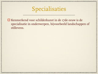 Cultuur Van De Burgerij  Schilderkunst V5