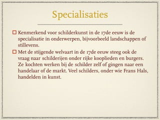 Cultuur Van De Burgerij  Schilderkunst V5