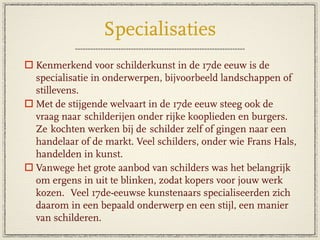 Cultuur Van De Burgerij  Schilderkunst V5