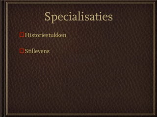 Cultuur Van De Burgerij  Schilderkunst V5