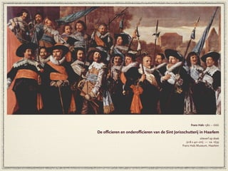 Cultuur Van De Burgerij  Schilderkunst V5